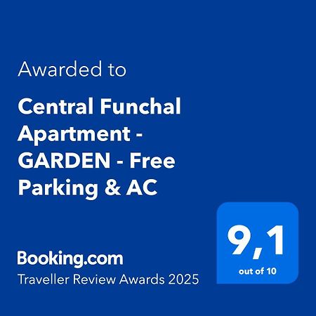 Central Funchal Apartment - Garden - Free Parking & Ac Exteriör bild